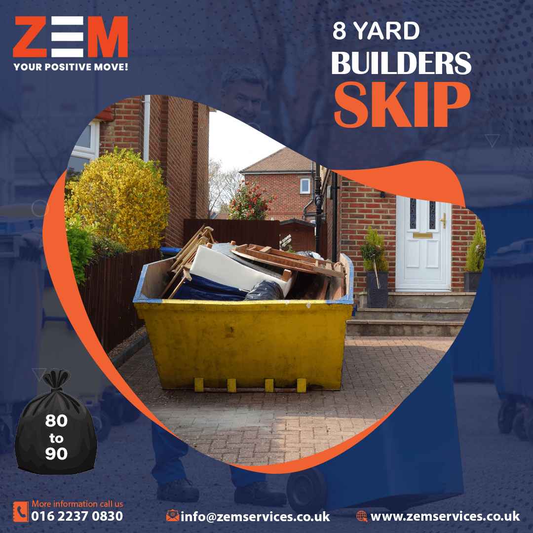 8 Yard Skip Hire Get £20 Discount Book Online Today