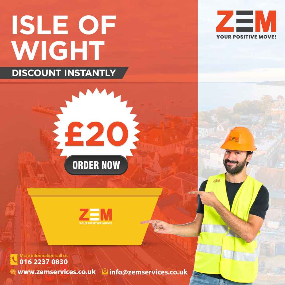 Skip Hire Isle of Wight Get £20 Discount Book Online Today